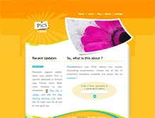 Tablet Screenshot of picsviewr.com